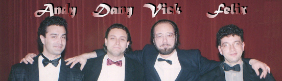 Andy, Dany, VicK e Felix (Mappa cliccabile)